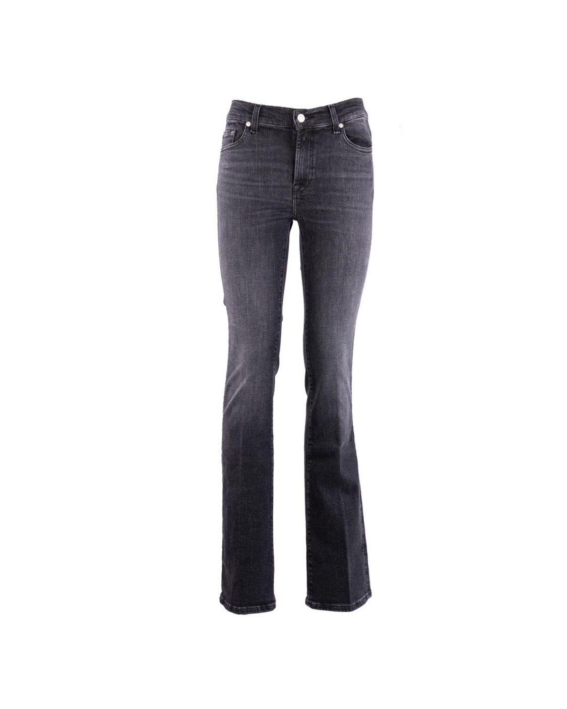 shop SEVEN  Jeans: Seven jeans "Bootcut".
Vita media.
A zampa.
Gamba alta e svasata.
Composizione: 97% Cotone, 3% Elastan.
Made in Tunisia.. BOOTCUT 7U030C34-N number 1533753